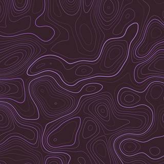 Purple topographic wallpaper