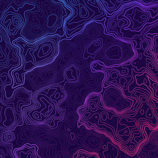 Purple topographic wallpaper
