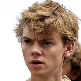 Thomas Brodie Sangster aesthetic laptop wallpaper