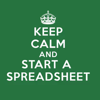 Spreadsheet wallpaper