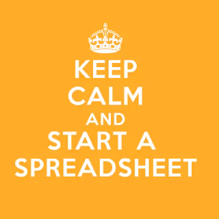 Spreadsheet wallpaper