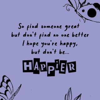 Olivia Rodrigo lyrics wallpaper