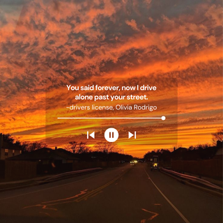 Olivia Rodrigo lyrics wallpaper