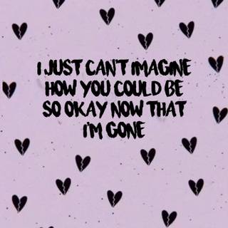 Olivia Rodrigo lyrics wallpaper