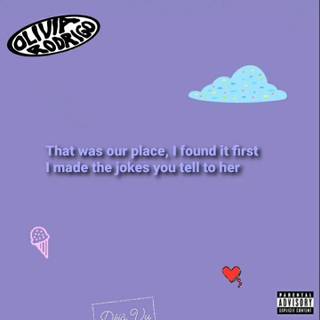 Olivia Rodrigo lyrics wallpaper