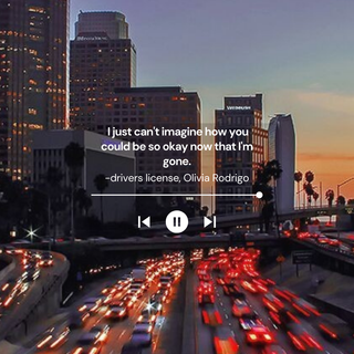 Olivia Rodrigo lyrics wallpaper