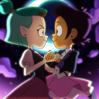 The Owl House Lumity wallpaper