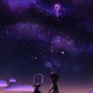 The Owl House Lumity wallpaper