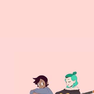 The Owl House Lumity wallpaper