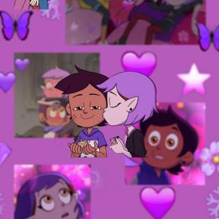 The Owl House Lumity wallpaper