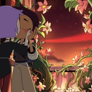 The Owl House Lumity wallpaper