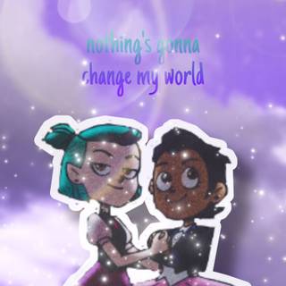 The Owl House Lumity wallpaper