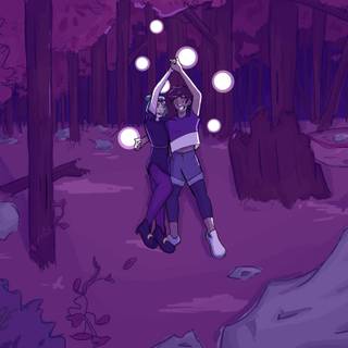 The Owl House Lumity wallpaper