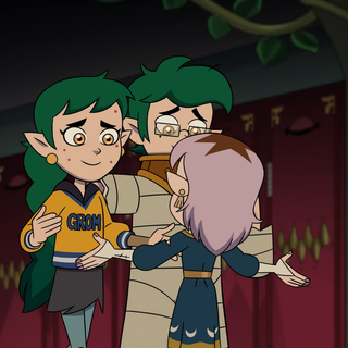 The Owl House Lumity wallpaper