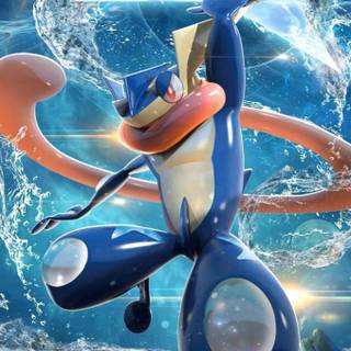 Sceptile and Greninja wallpaper