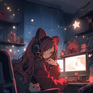 Lofi vibe wallpaper