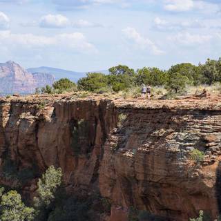 Mountain edge wallpaper