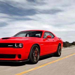 Hellcat red wallpaper