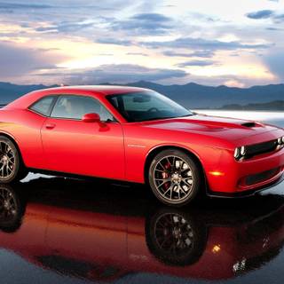 Hellcat red wallpaper