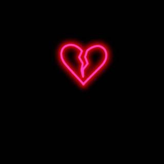 Black and red neon wallpaper