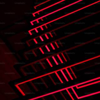 Black and red neon wallpaper