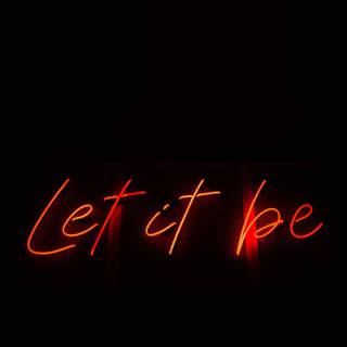 Black and red neon wallpaper