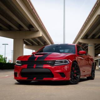 Hellcat red wallpaper
