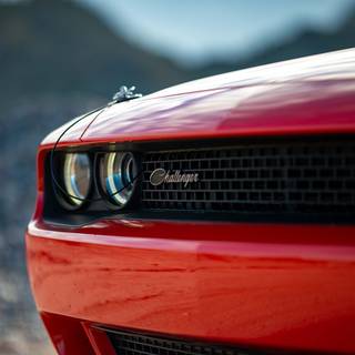 Hellcat red wallpaper