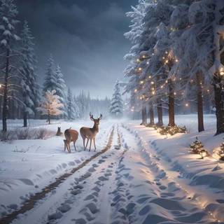 iPhone HD 4k winter wallpaper