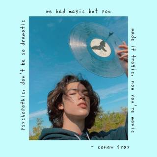 Conan Gray iPhone wallpaper