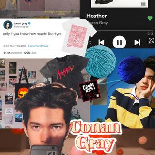 Conan Gray iPhone wallpaper