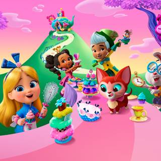 Alice's Wonderland Bakery desktop wallpaper