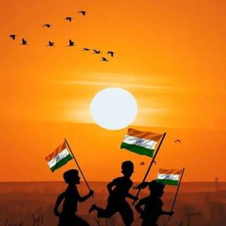 Indian flag computer wallpaper