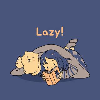 Beautiful cartoon girl phone wallpaper