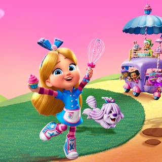 Alice's Wonderland Bakery desktop wallpaper