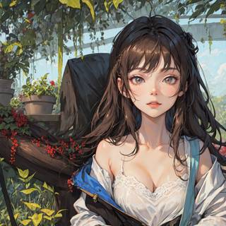 Girl PC HD wallpaper