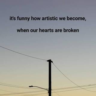 Aesthetic sad quote wallpaper