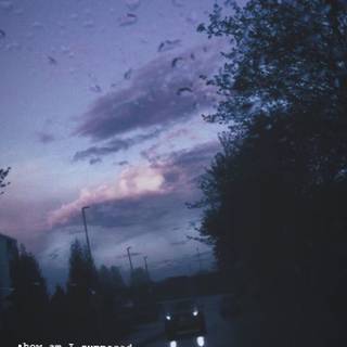 Aesthetic sad quote wallpaper