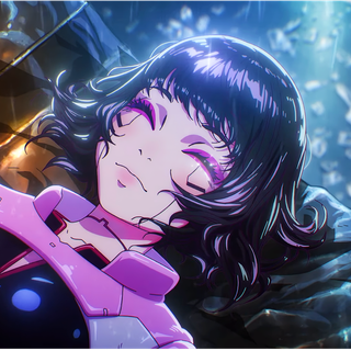 Cyberpunk 2077 anime PC wallpaper