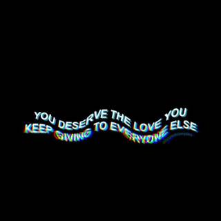 Aesthetic sad quote wallpaper