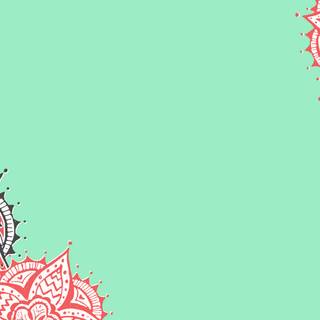 Red and green aesthetic wallpaper