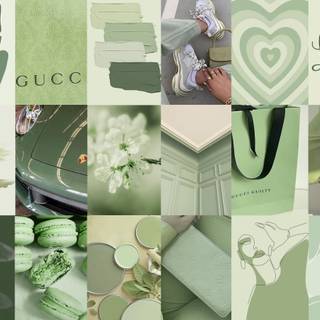 Sage grunge aesthetic laptop wallpaper