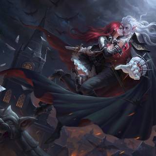 Vampire art wallpaper