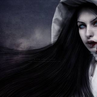 Vampire art wallpaper