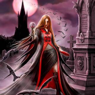 Vampire art wallpaper