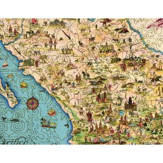 Map of Mexico wallpaper