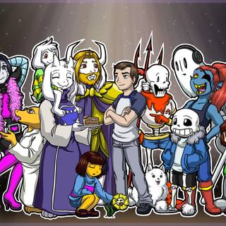Undertale characters wallpaper
