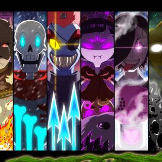 Undertale characters wallpaper