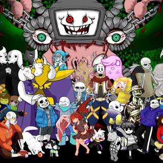 Undertale characters wallpaper