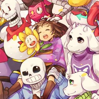 Undertale characters wallpaper